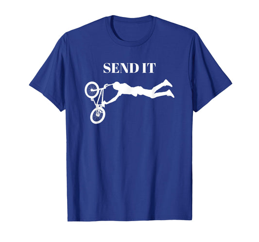 "Send It" BMX Bike Biking Funny T-Shirt